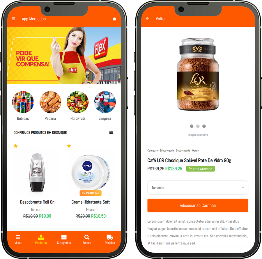 ExpandeSe - App Mercados